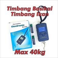 Timbang Gantung Ikan Elektronik Basikal Scale Digital Electronic Weight Weighing Penimbang 40kg