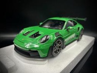 【收藏模人】原廠精品 Norev Porsche 911 992 GT3 RS 蜥蜴綠 1:18 1/18