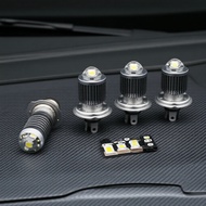 Hi/Lo Beam LED Headlight Bulb P15D H4 BA20D H6M for Motorcycle Spotlight Mentol Lampu Hadapan LED Hi