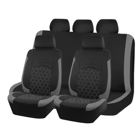 Universal Breathable and Durable 9-Piece All-Season Comfortable Soft Five-Seater car seat Covers