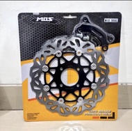 DISC PIRINGAN CAKRAM MOS MODEL PSM HITAM 260MM BEAT SCOOPY VARIO DLL