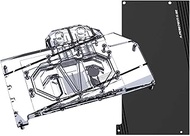 GPU Water Cooling Block Use for PowerColor Hellhound/Reaper RX 9070 XT Graphics Card - Copper GPU Wa