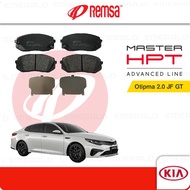 REMSA Front Brake Pads (1 set) - Compatible with Kia Optima 2.0 JF GT'17