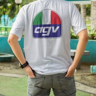 AGV HELMET MOTORCYCLE T-SHIRT PREMIUM COTTON TEES 230GSM