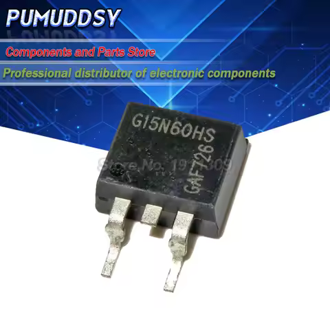 10PCS SGB15N60HS G15N60HS TO-263 IGBT 600V 15A