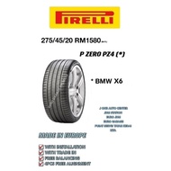 PIRELLI P ZERO PZ4 FRONT TIRES 275 45 20 REAR 305 30 20 FOR BMW X6(G06)