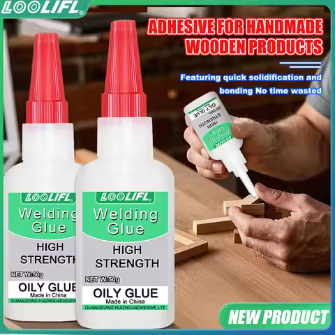 Super glue high-strength oil-based welding adhesive, instant adhesive for wood cyanoacrylate adhesiv