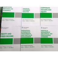 [USED BOOKS STORE] NEW 2022 CFA LEVEL 1/2/3