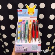 :::OH YEAH！:::韓國🇰🇷New✨新款寶可夢自動鉛筆 神奇寶貝 皮卡丘 小火龍 妙蛙種子 寶貝球 畢業禮物