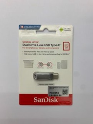 Sandisk 512GB 全新原裝香港行貨 Dual Drive Luxe USB3.1+Type-C3.1 R:150MB SDDDC4-512G-G46 PC0018