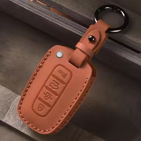 3 4 Button Key Case Cover Bag For Hyundai IX35 Elantra Sonata 8 9 Sportage K5 K2 Sorento Optima Fort