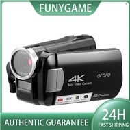 ORDRO AC2 4K Digital Video Camera Camcorder DV Recorder 48MP 30X Digital Zoom IR Night Vision 3.0 In