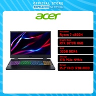 ACER NITRO 5, AN515-46-R2D5 GAMING LAPTOP (Ryzen 7-6800H, RTX3070Ti 8GB, 32GB, 1TB, 15.6” FHD 165Hz, BLACK RED, WIN11H)