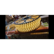 Led strip hose 5050 warm white 100m plug power