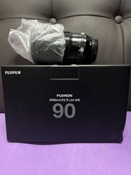 完美無瑕 全套有盒 Fujifilm XF 90 90mm F2 R LM OIS 有埋原廠遮光罩