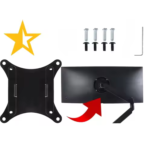 VESA Mount Adapter for XIAOMI Mi G27Q X27G9 G Pro 27i G34WQ G34WQi Monitor Bracket Mounts to Stand /