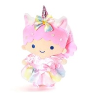 Global Sanrio - Little Twin Stars 正版 毛公仔 8吋 毛絨 公仔 國製版限定 雙子星 雙星仙子 (LALA) (極光獨角獸系列)