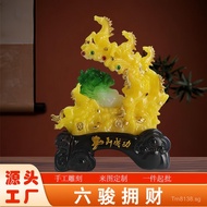 Cabbage Living Room Crafts Horse Zodiac Decorations Home Ornaments Wholesale Resin Office Ornaments 