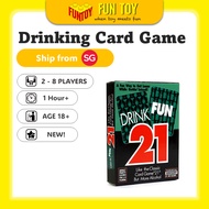 (FunToy SG) Drink Fun 21 Drinking Card Game - Card Game