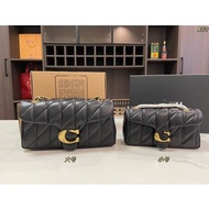 2026 New Product Kou C Home lv Genuine Leather Female Bag Tote Bag High Quality Diamond Check Chain 