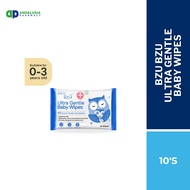 BZU BZU ULTRA GENTLE BABY WIPES 10'S