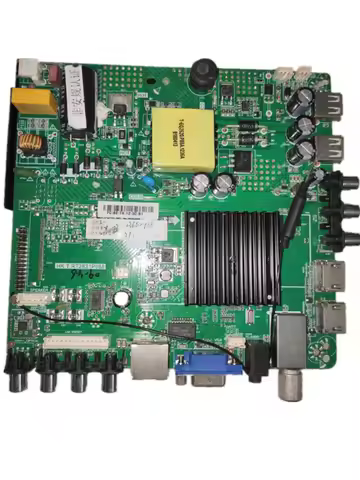 HK.T.RT2831P588 Three in one TV motherboard 4-core 1+4G wifi motherboard for TEC 1366x768 72--84v 30