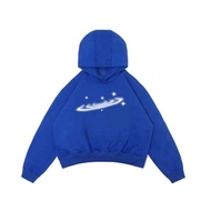 CDL CLAIR DE LUNA OVERSIZE UNISEX REFLECTIVE BOXY HOODIE SWEATER