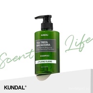 KUNDAL Tea Tree & Macadamia Deep Cleansing Shampoo 500ml BABY POWDER