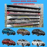 ( ORIGINAL ) PERODUA BEZZA 2020 / AXIA SIDE SKIRT (COLOUR) SIDE SKIRTING