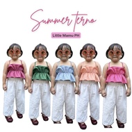 Summer Terno Outfit for kids girl