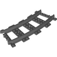OEM 53400 (Lego Compatible) Parts City Train Track Plastic (RC Trains) Curved