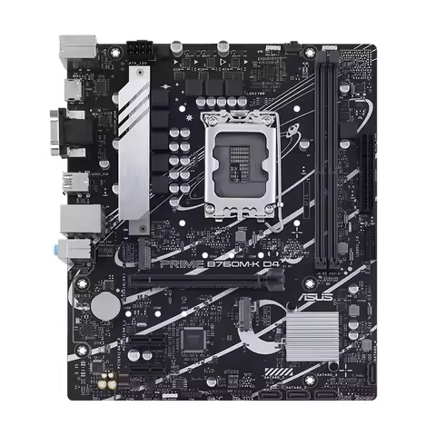 Intel 12th/13th CPU LGA 1700 DDR4 128G PCI-E4.0 M.2 Mother Gaming 2.5G LAN placa mãe ASUS B760M-K DD
