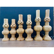 Catholic lamp - Oak altar lamp