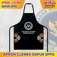 SPPG MBG Apron Mbg Apron Kitchen Apron/ custom Apron/ SPPG Apron/ Apron Kitchen Apron Waterproof