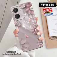 HP Latest Vivo Y16 Case - FLOWERS Fashion Case - Latest Vivo Y16 Phone Case - Latest Vivo Y16 Case -
