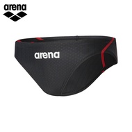 25 Arena Mens Swimming Bottoms Polymer Polyurethane Fabric Competition Swimming Shorts Anti-awkward 