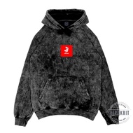 3Second Official Sweater Hoodie Little Text 3 Size SMLXL.XXL Color Black Sandwash Distro Quality