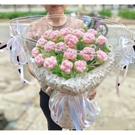 Wool Rose Bouquet, 28 Rose Bouquet, Meaningful Gift