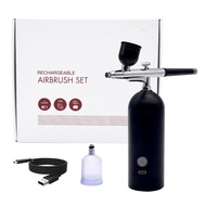 Airbrush Car Gradient Touch-up Paint Cross-border Spray Gun Graffiti Paint Electric Set Acrylic Colo