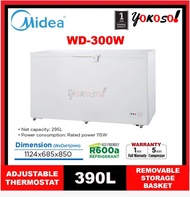 [FOR KLANG VALLEY ONLY] MIDEA WD-300W 390L CHEST FREEZER