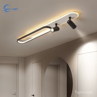 Modern Long Lamp Strip Lamp With Spotlight Led Ceiling Lamp for Living Room Kitchen Corridor Cloakro