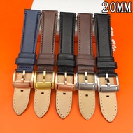 FOSSIL FOSSIL 20MM Strap Black Brown First Layer Cowhide Suitable for BQ1007BQ1009 Accessories