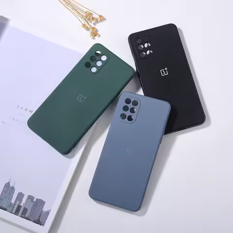 Oneplus 8T KB2001 8 Pro IN2023 Cases Liquid Silicone TPU Back Cover One Plus 5T A5010 1+ 8t 5t 8 Sho