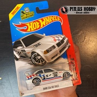 HOT WHEELS BMW E36 M3 RACE WHITE ORIGINAL MATTEL DIECAST HOTWHEELS BMW E36 M3 RACE WHITE / WHITE