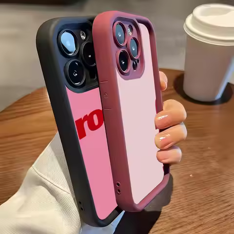 Simple English Rosie Phone Case Phone Case Is Compatible With TY IPhone 17, 16, 15, 14, 13, 12, 11pm