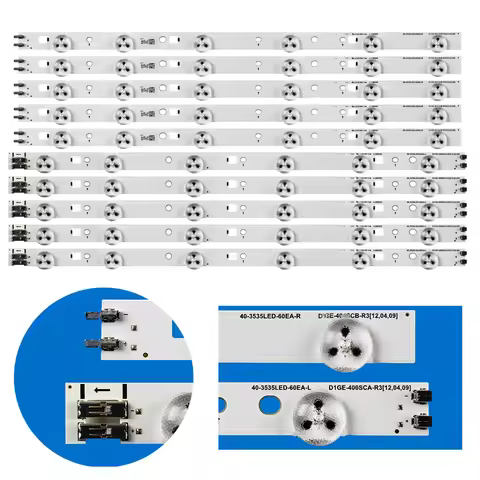 LED Strip UE40EH5307 UE40EH5007K UE40EH5057K UE40EH5300W UE40EH6030 D1GE-400SCA-R3 D1GE-400SCB-R3 20