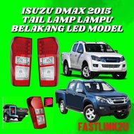 Fastlink Isuzu Dmax 2015 Tail Lamp Lampu Belakang Led Model 100% New High Quality