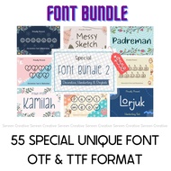 MF10 Special Premium Font Bundle (OTF and TTF) For Ipad, Procreate, Windows, Mac, Goodnotes, Photosh