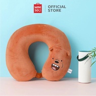 Gối cổ gối hình chữ gối đi xe U Miniso Phong cách We Bare Bears Memory Foam Gối du lịch dễ thương