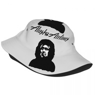 Alaska Airlines Logo Adult Sunshade Bucket Hat Bucket Hat Sun Hat Female Japanese Style All-Match St